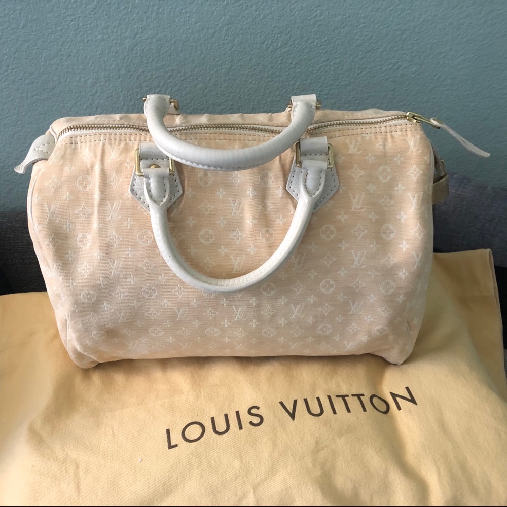 SOLD! Auth Louis Vuitton speedy 30 mini Lin